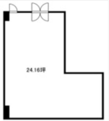 アクシスビル（AXISビル） 地下1階111 平面図