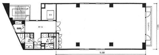 GOWA西新宿 6階 平面図