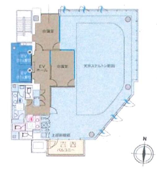 Verdex神宮北参道(旧:神宮北参道PREX) 8階 平面図