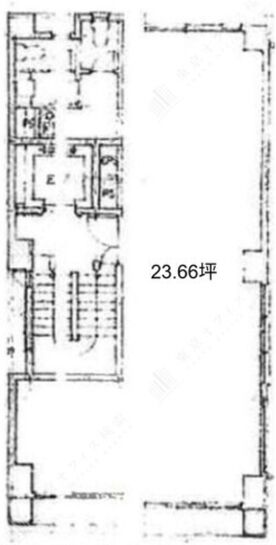赤坂グリーンランドビル 3階 平面図