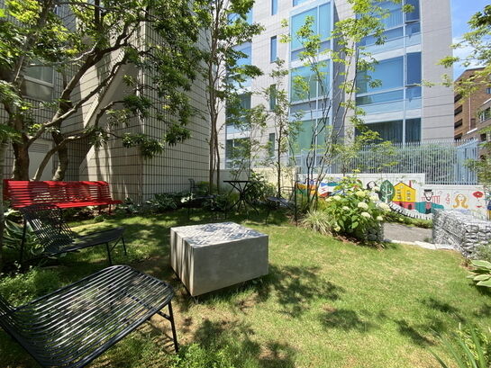 Private garden