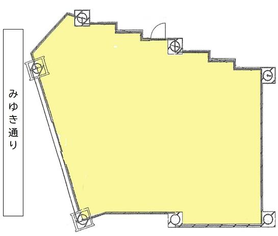 Daiwa銀座アネックス 1階 平面図