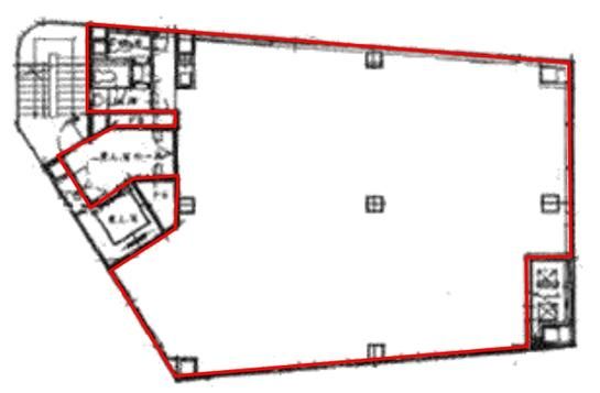 NKフジビル 4階 平面図