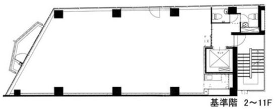 ACN銀座ビル 4階 平面図