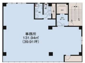南部ビル 3階 平面図