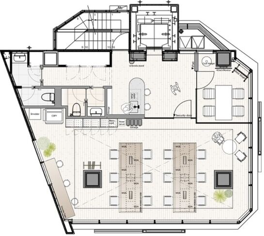 +SHIFT NOGIZAKA 11階 平面図