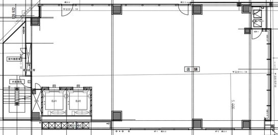 日拓錦糸町南口駅前ビル（旧：ヒューリック錦糸町駅前ビル、KINSIA・キンシア） 8階 平面図