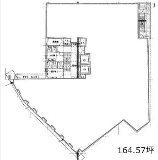 いちご五反田ビル 7階 平面図
