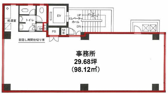 稲垣ビル（浅草橋） 2階 平面図