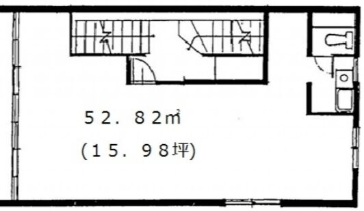 山本ビル 2階 平面図