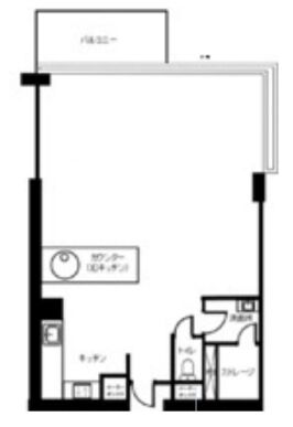 ビラ・ビアンカ(VILLA BIANCA) 7階704 平面図