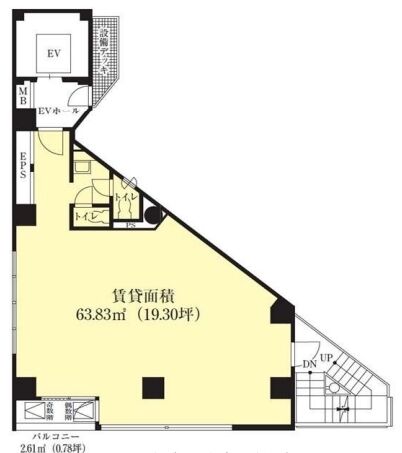VORT秋葉原Ⅳ 8階 平面図