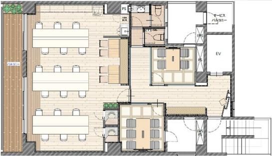 THE PORTAL 本郷三丁目 9階 平面図