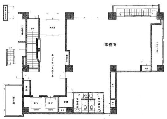 ACN築地242ビル 1階 平面図