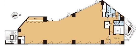 VORT代官山 5階 平面図