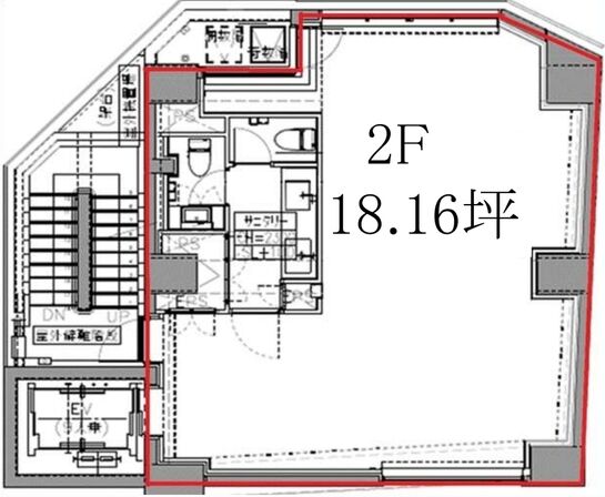 ARISTO南青山 2階 平面図