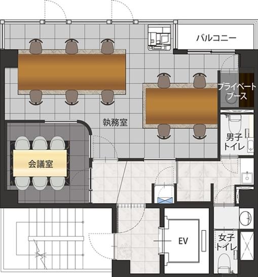 池袋東栄ビル 2階 平面図