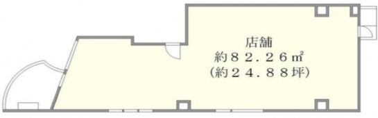 五光ビル 1階 平面図