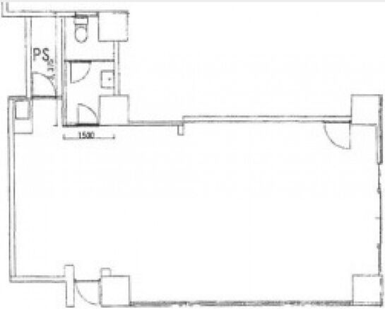 庄司ビル 1階 平面図