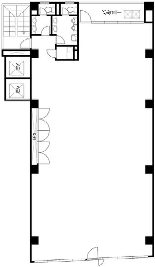 長友ランディックビル 3階 平面図