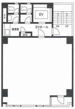 ニュー新富ビル 5階 平面図