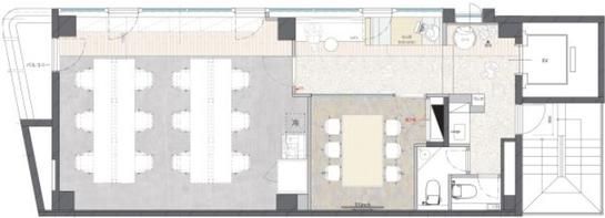 Biz Feel 東日本橋（旧：アーネストビル） 5階 平面図