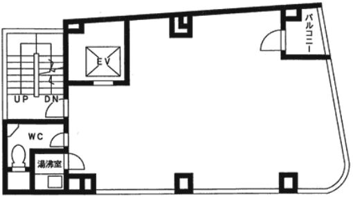 Nビル（東日本橋） 9階 平面図