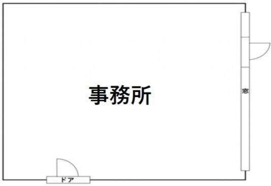 プラザ新大樹ビル 本館 4階 平面図