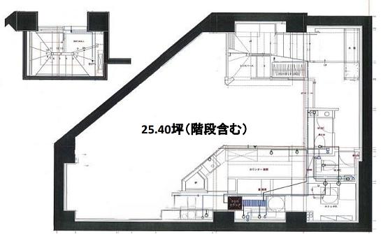 麻布十番ミレニアムタワー 1階 平面図