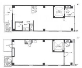 PRIME・A 6階～9階 平面図