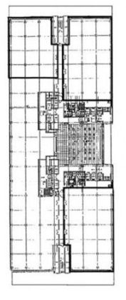 TFTビル 西館 6階 平面図