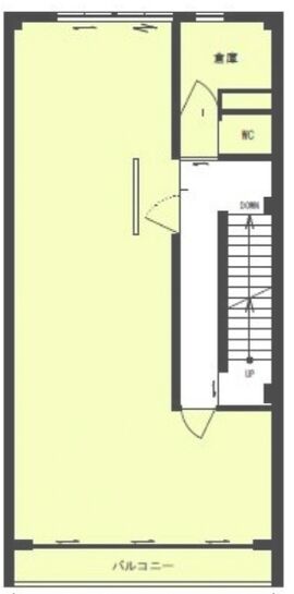 内田ビル(大伝馬町) 4階 平面図