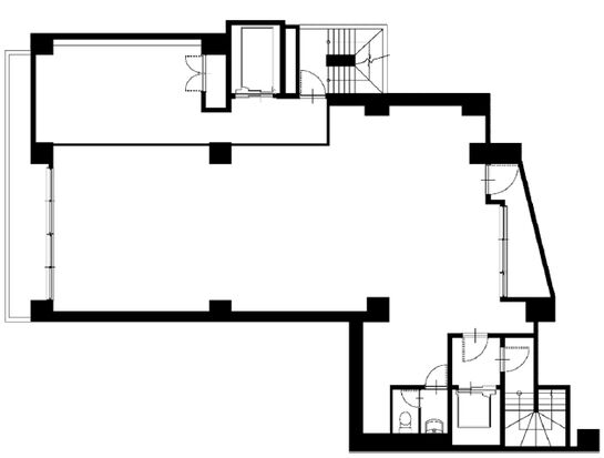 ホウゲン建設ビル 地下1階 平面図