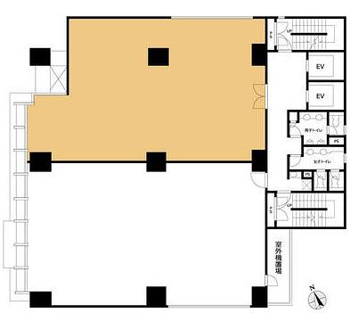 VORT東新宿 2階201A 平面図