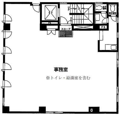 KVT BLD1(KVTビル1) 3階 平面図
