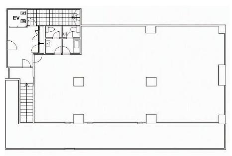 佳秀ビル（カシュウビル） 3階2 平面図