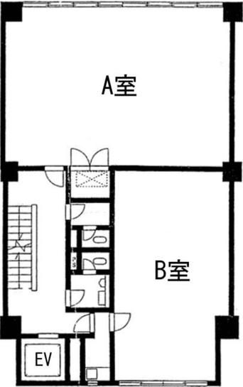 宝国ビル 7階A 平面図