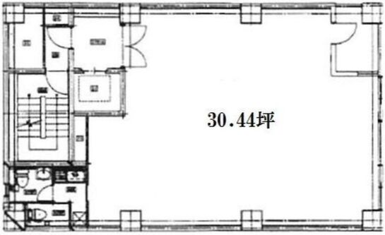 虎ノ門石井ビル 3階 平面図