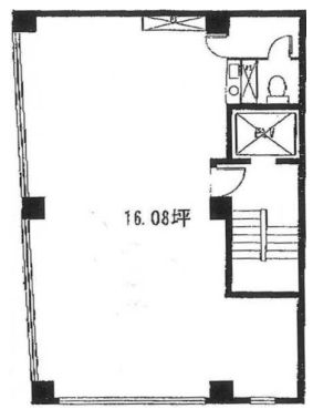 ダイアビル 5階 平面図