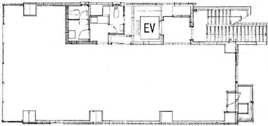 芝浦中村ビル 2階 平面図