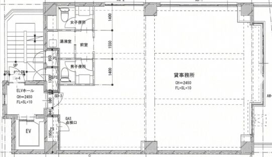 糟屋ビル 3階 平面図