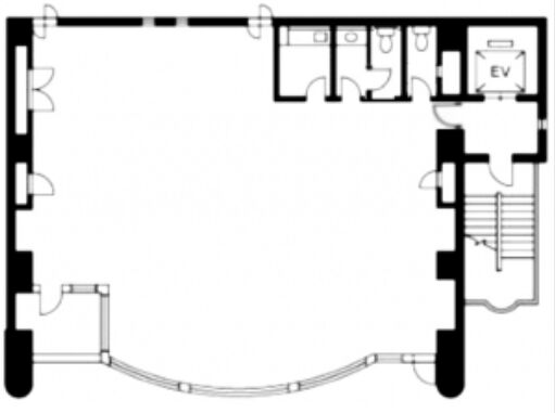 マルキビルディング 2階 平面図