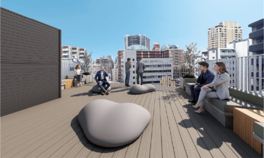 ※屋上テラスイメージ