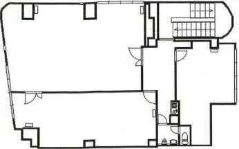 ユーベース神宮前 2階 平面図