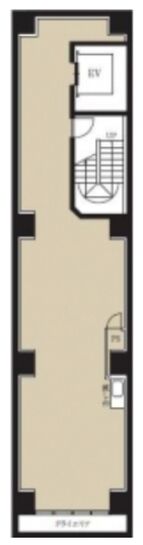 リードシー目黒イーストビル（旧：ザ・シティ目黒） 地下1階 平面図