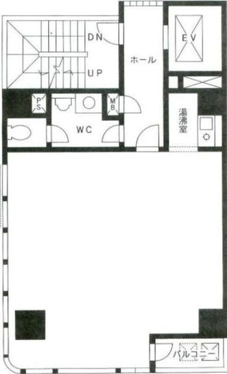 畑山第1ビル 4階 平面図