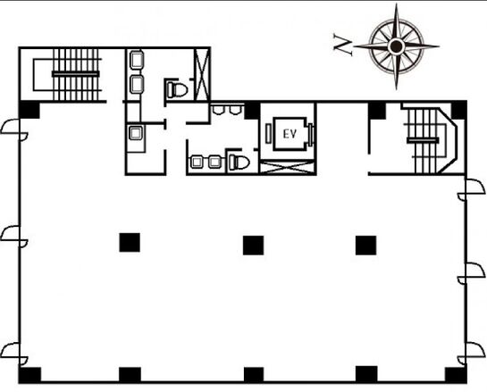 紀尾井町アークビル 2階 平面図