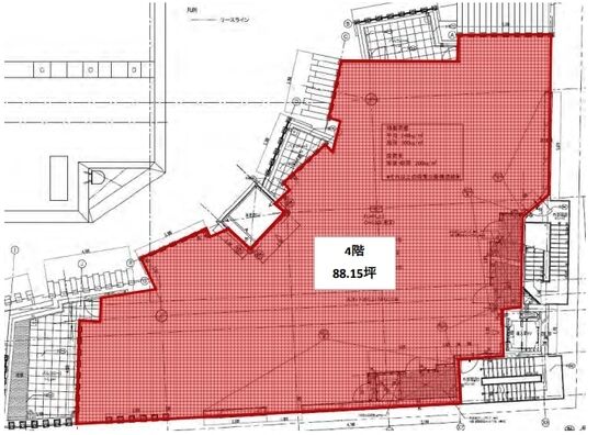 The Jewels of Aoyama(ザ・ジュエルズ・オブ・アオヤマ) 4階 平面図