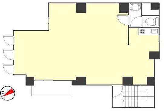 RMS原宿ビル 2階 平面図