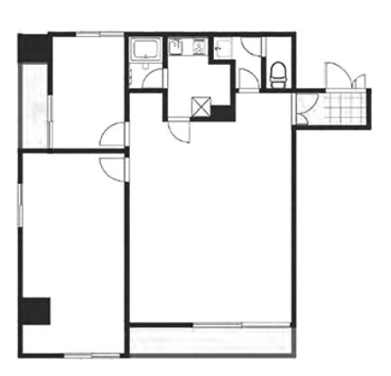 三田ステーションビルアミタ 7階701 平面図